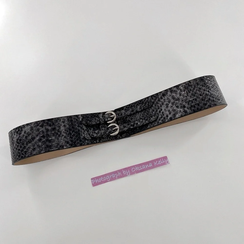 Snake Print Women’s Belt Size L